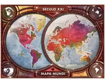 Quebra Cabeça Puzzle 4000 Peças Mapa Mundi