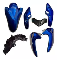 Kit De Plasticos Yamaha Fz 16 Azul Calidad Original