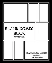 Book : Blank Comic Book Blank Comic Book Notebook | Draw...