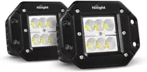 Nilight - Ni23c-18w 2pcs 18w Luz De Trabajo Led De Inundació