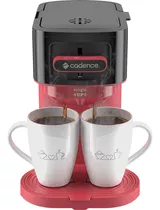 Cafeteira Single Up 0,30l 600w Vermelho/preto Cadence 110v