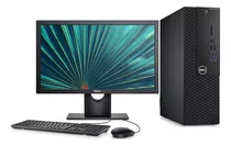 Desktop + Monitor Dell Core I3 7 Geração 16gb Ssd 480gb