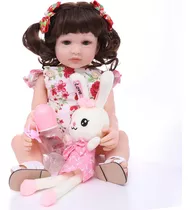 Muñeca Reborn De Silicona 55 Centimetros. Marca Bz Doll.