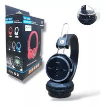 Auriculares Inalámbricos Bluetooth Para Teléfono Celular, Micro Sd, Fm P2, Color Negro