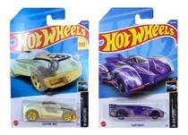 Set 2 Hw Glow Hot Wheels Especial Brillan En La Noche