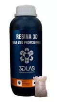 Resina Para Impressora 3d Clear Transparente 3dlab 405nm 1kg