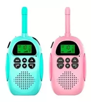 Walkie Talkie Mini Radios Niños X 2uni Recargables 