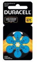 Duracell Pila Auditiva 675, Zinc Aire 1.45v,  6 Pilas