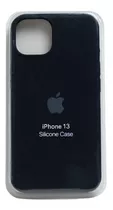 Funda Para iPhone 13 Silicona Case Negro