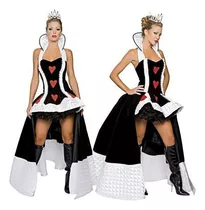 Fantasy Reina De Corazones, Mujer De Corazones, Halloween