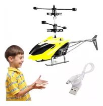 Helicoptero Dron Sensor Mano Sin Control Recargable 