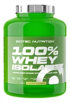 Proteina 100% Whey Isolate 80 Sv Banana -scitec Nutrition