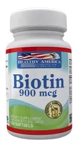 Biotina Americana 900mcg - 120 Softgels - Healthy America