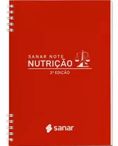 Livro Sanar Note Nutrição 2° Edição 2022