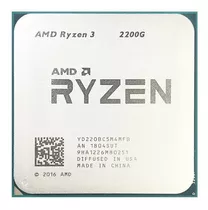 Processador Am4 Ryzen 3 2200g 3.5hz/6mb Com Cooler Amd