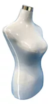  Torso Maniquí De Dama Blanco Sin Pedestal