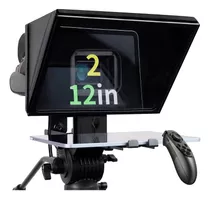 Iloknzi I2/12 Pulgadas Teleprompter Elevable Con Control