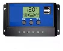 Controlador Carga Painel Solar 30a Usb 12/24v Pwm