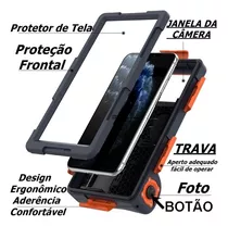 Capa Celular Prova Dagua Shellbox Touch P/ iPhone Mergulho