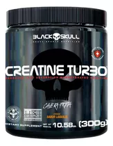 Suplemento Em Pó Black Skull Caveira Preta Black Turbo Laranja Em Pote 300g