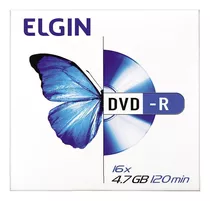 Disco Virgem Dvd-r Elgin De 16x