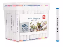 Deli 33634 Marcadores Artist´s Markers Doble Punta X60