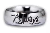 Anillo Harry Potter Plata .925 I Will Alweys Love You Hp 