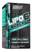 Lipo 6 Black Hers Quemador De Grasa Mujer Nutrex 60 Capsulas