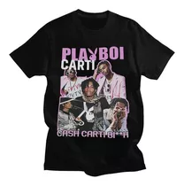Camisa Camiseta Playboi Carti Cash Carti Bitch Rapper