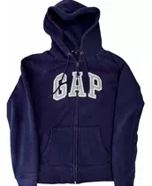 Buzo Hoodie Cardigan Con Cierre Marca Gap Original Importado