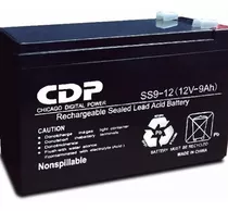Cdp   Lsb-12/9 Bateria Reemplazo Ups Ss9-12 (12v 9ah)