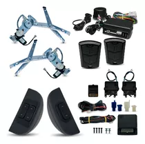 Kit Vidro Eletrico Celta 2 Portas 2006 2007 + Trava + Alarme