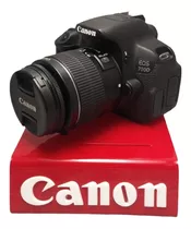 Câmera Canon 700d T5i C Lente 18:55 Seminova 43300 Cliques