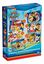 Quebra-cabeca Puzzle Superprogressivo Patrulha Canina 6 Em 1