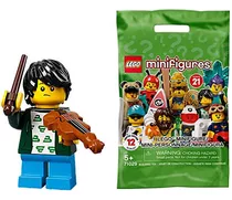 Minifiguras Colecionáveis Lego 71029, Série 21 - Violin Kid