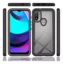 Forro Motorola E40 Diseño 360 Máxima Protección Y Estilo! 