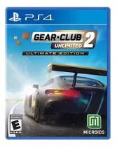 Gear Club Unlimited 2 Ultimate Edition Ps4 Midia Fisica