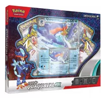 Box Coleção Lendas De Paldea Quaquaval Ex Pokemon Copag