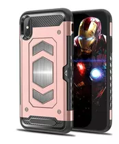 Funda Reforzada Porta Tarjeta Compatible Con iPhone XS Max