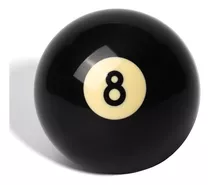 Bola 8 De Billar Negra Profesional