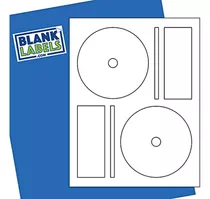 200 Cd - Dvd Etiquetas Etiquetas En Blanco Marca Encaja Memo