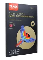 Papel De Sublimacion A4 100 Hojas Secado Rapido Jojo Calidad