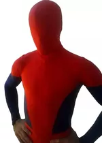 Disfraz Hombre Araña Spiderman Adulto Algod C Lycra A Medida