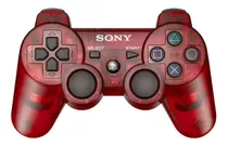 Control Joystick Sony Playstation Dualshock 2 Crimson Red
