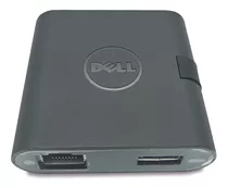 Adaptador Dell Da200 (usb-c A Hdmi/vga/ethernet/usb-a 3.0) Color Negro