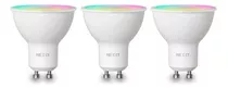 Nexxt Nhb-c320 3pk Pack 3 Ampolleta Inteligente Led Color Rgb/white 220v