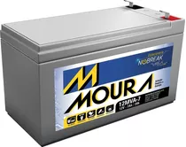 Batería Ups Para Luz De Emergencia 12v 7ah Moura Gel Agm Ups