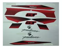 Kit Completo De Calcomanías Pulsar Gt 180