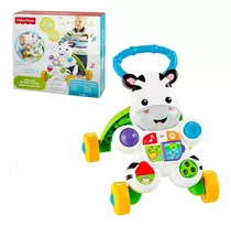 Apoiador Bebe Estimula Andador 1. Passo Zebra Fisher Price