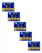 5 X Chip Compatível Com Lexmark E460 X464 15k